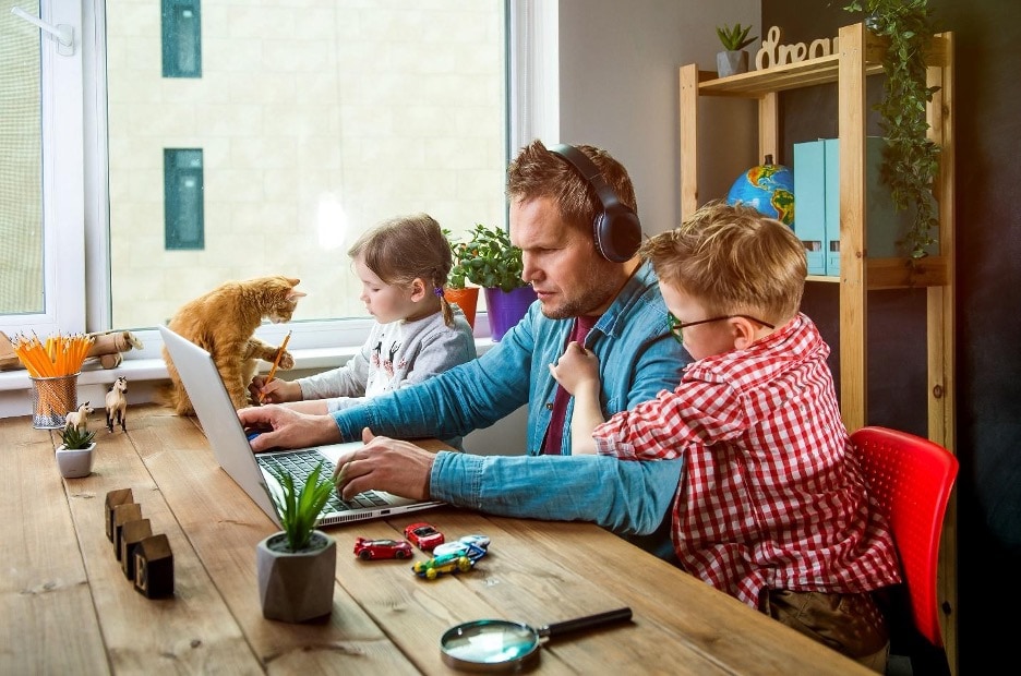 Supporting Employees Working from Home with Kids