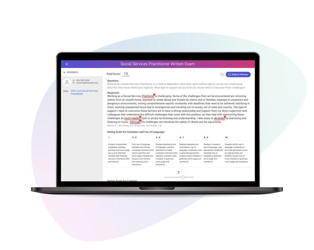 Assess candidates' hard skills with Cangrade's iCIMS integrated skills assessments