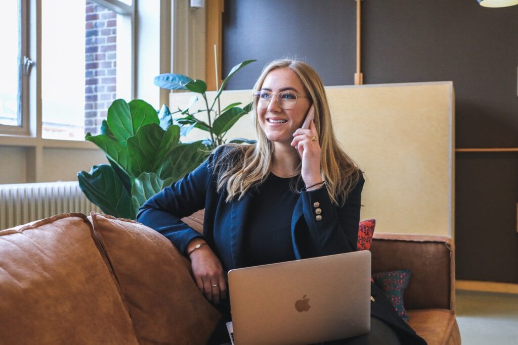 a recruiter working while dealing with shifts in the job market