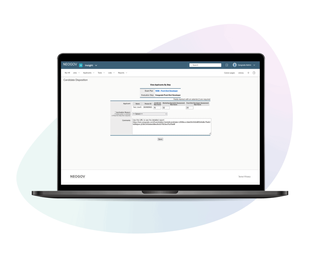 Simplifying the hiring process with Cangrade and NEOGOV's integration
