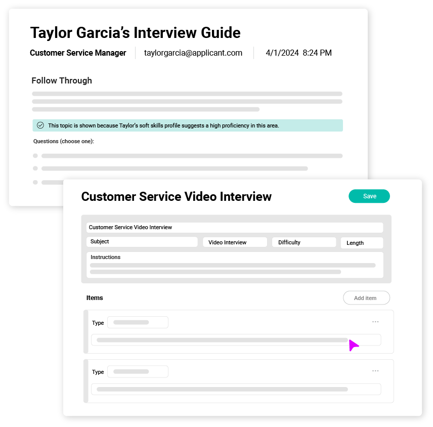Cangrade's video interviewing software includes video introductions that improve your talent brand and candidate experience