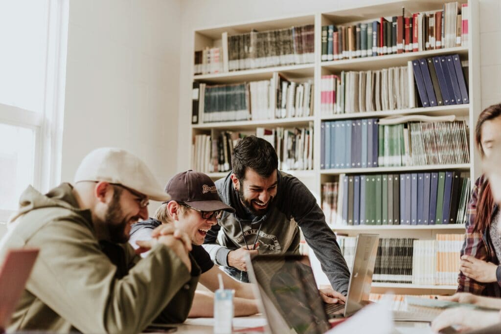 Group of Gen Z and Millennials at work.