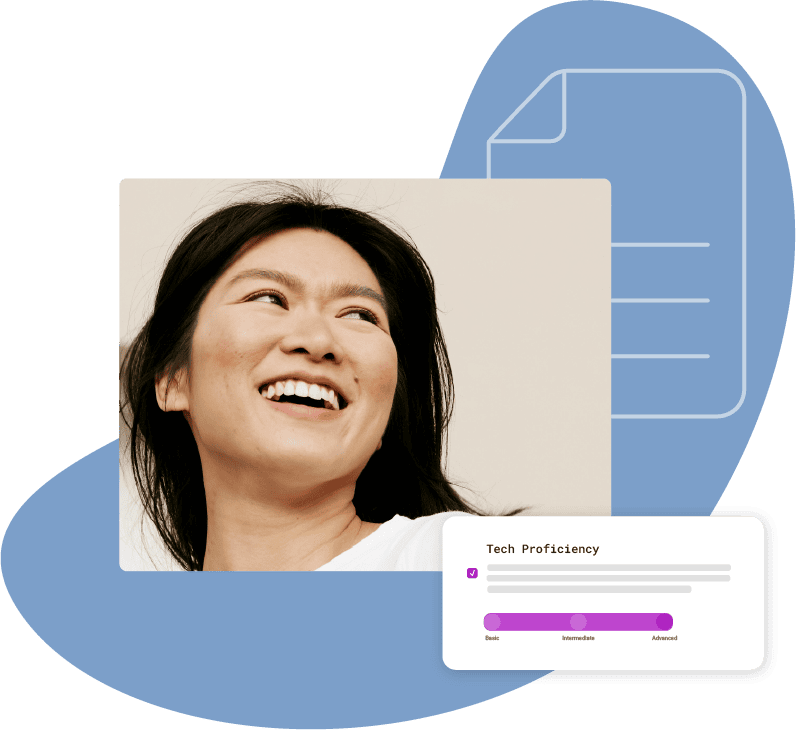 Create tailored talent assessments include hard and soft skills hiring tests, instantly with Cangrade's Talent Assessment driven by Jules AI Copilot.